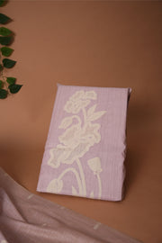 Classic Cloth Lavender Cotton Unstitched Suit Set